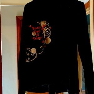 Betty Boop zip up hoodie